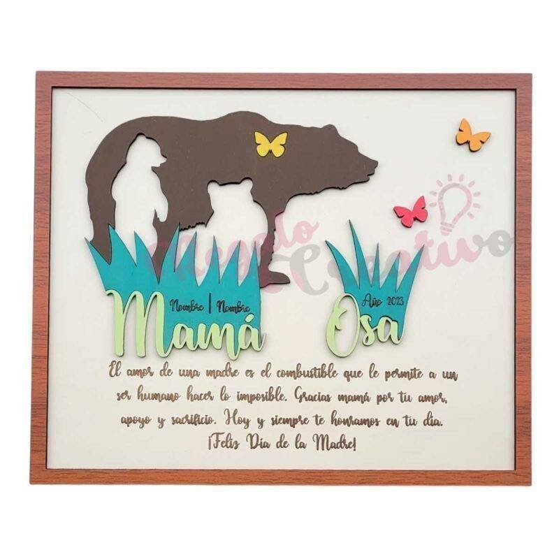 Cuadro personalizado máma osa